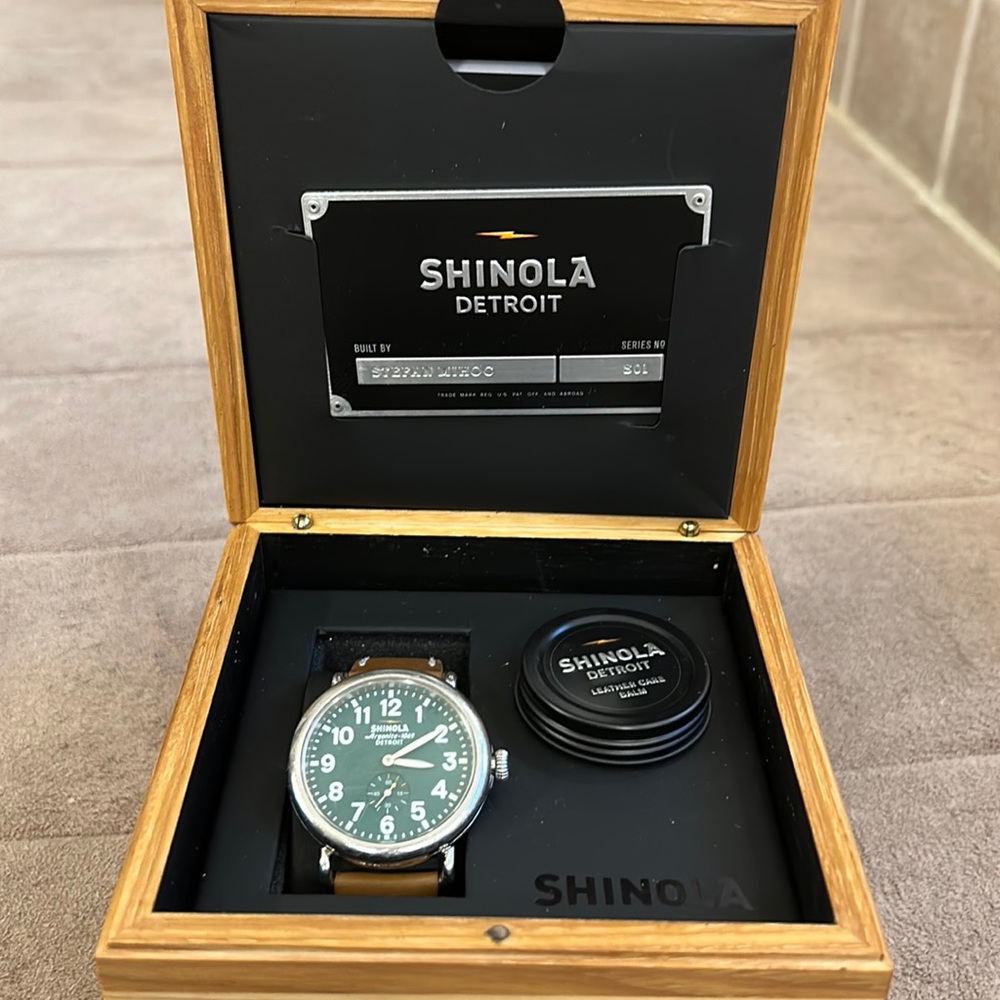 Shinola watch